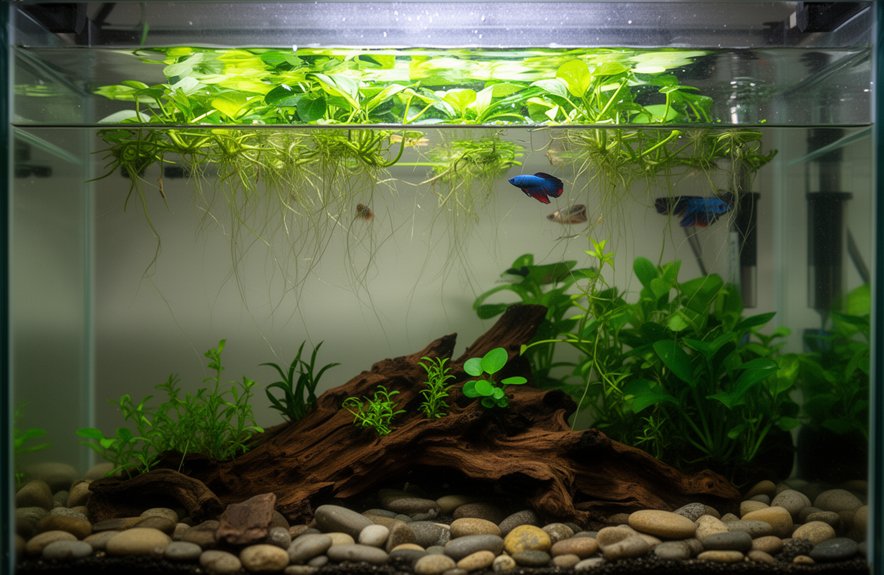 fast growing floating green canopy