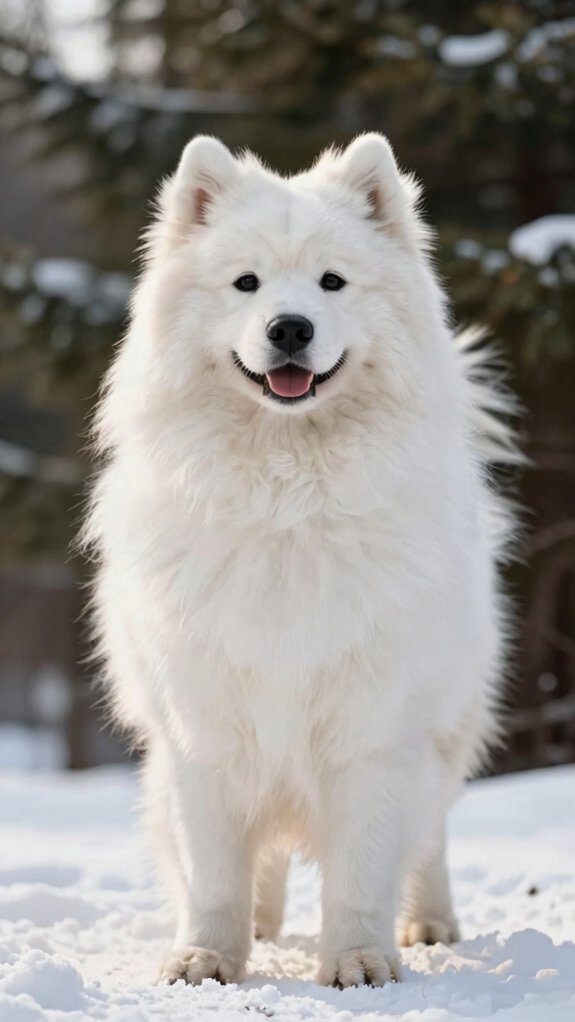 fluffy high maintenance happy smile