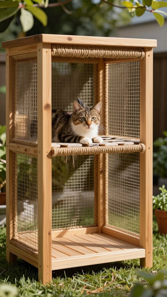 freestanding backyard catio shelter
