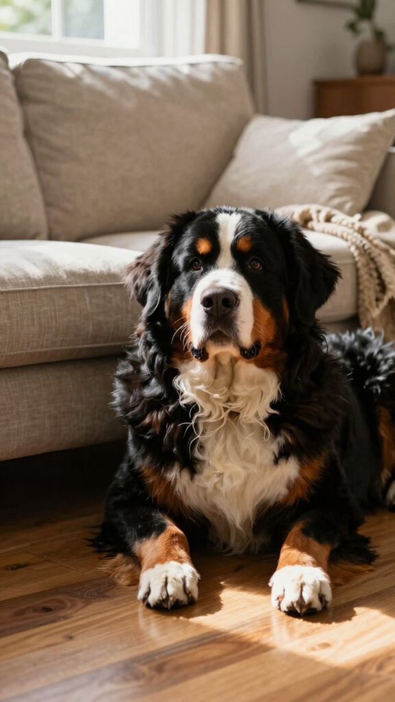 gentle clingy calm companion
