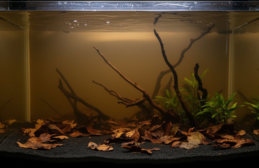 gentle stream like aquarium flow