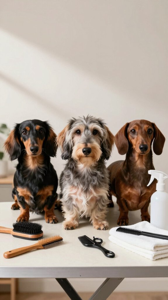 grooming varies by coat type