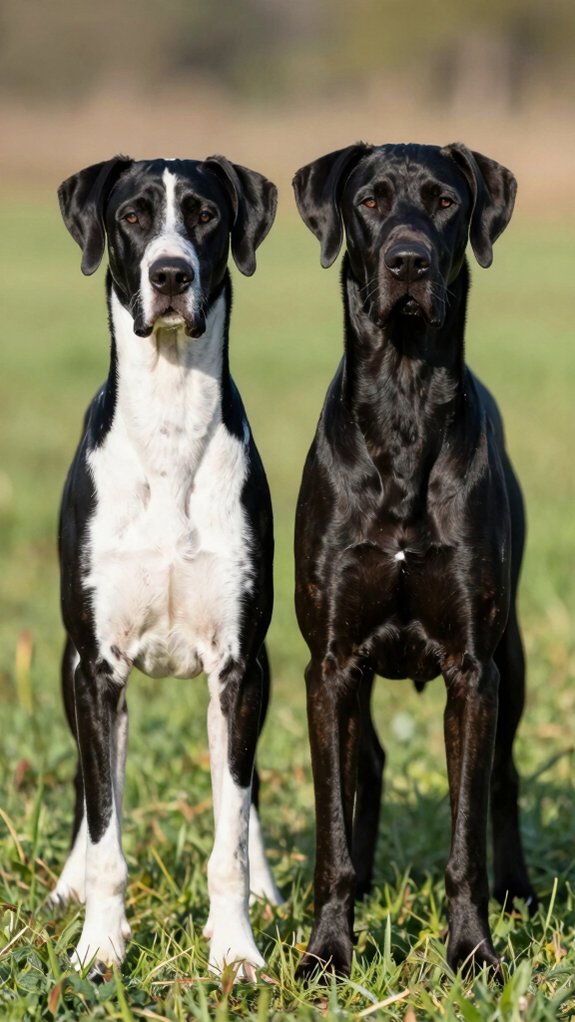 harlequin black great dane