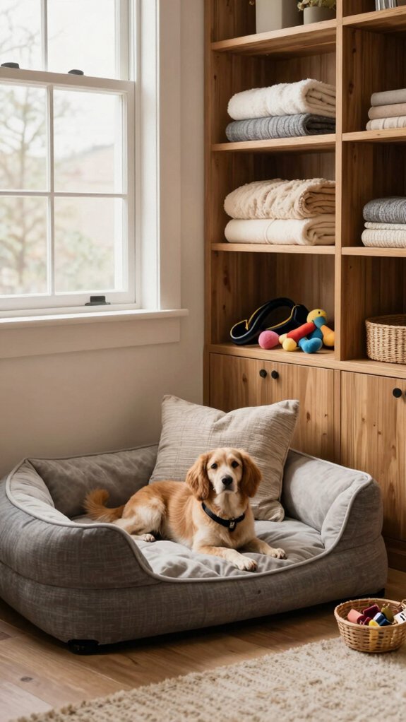 hidden organized pup gear