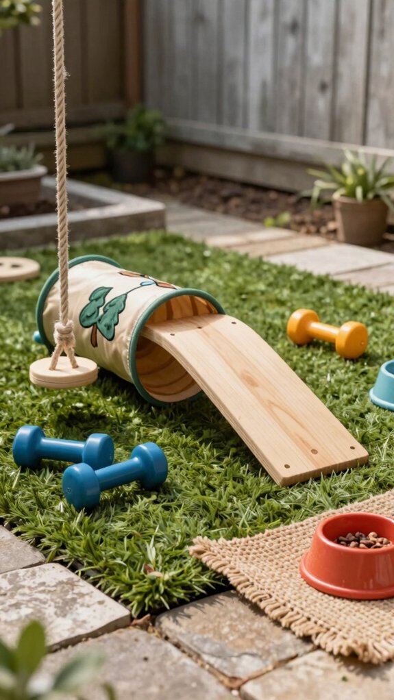 interactive dog treat station