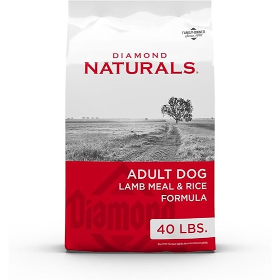 Diamond Naturals Adult Dry Dog Food Lamb Meal and Rice Formula