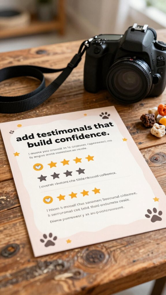 local specific testimonial details