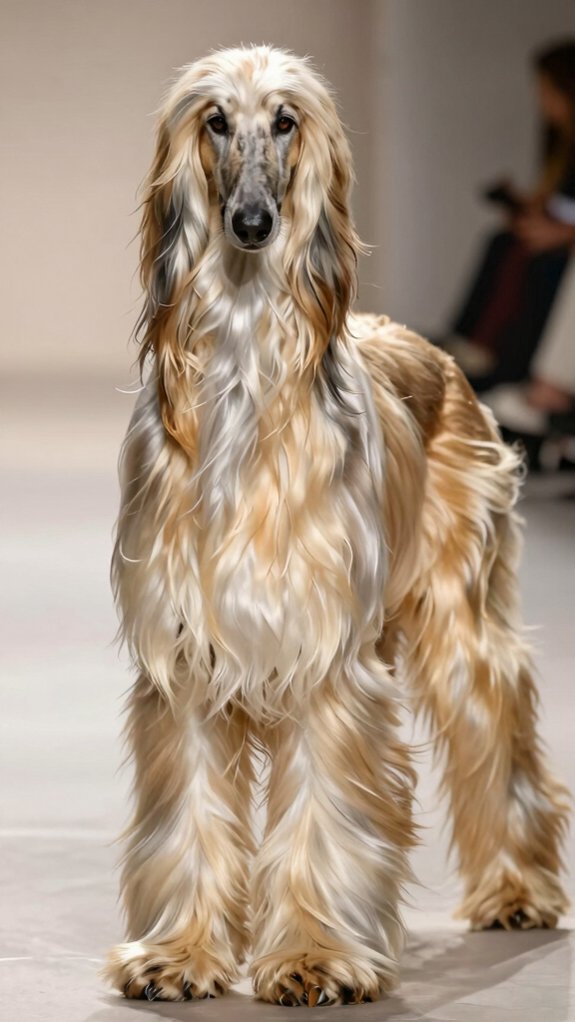 long high maintenance silky coat