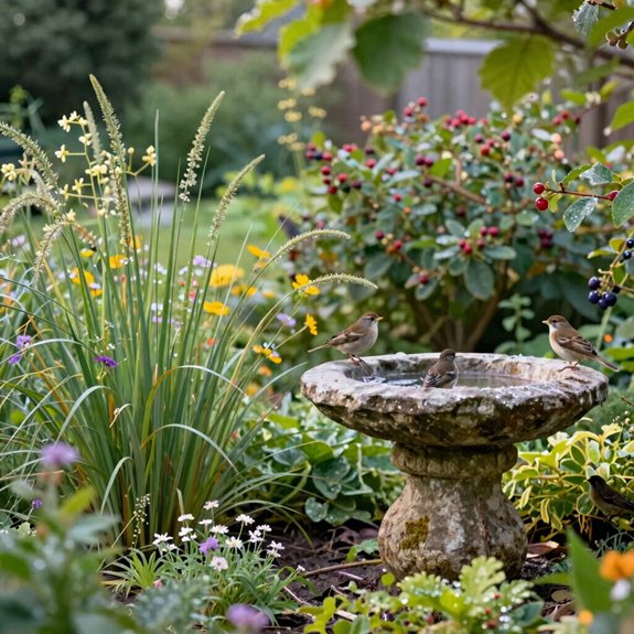 lush cottage to woodland garden