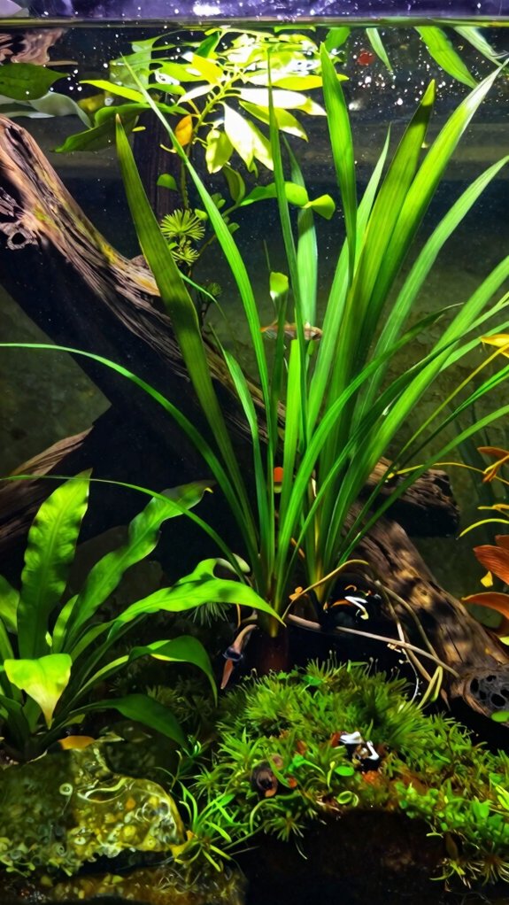 lush planted aquarium design