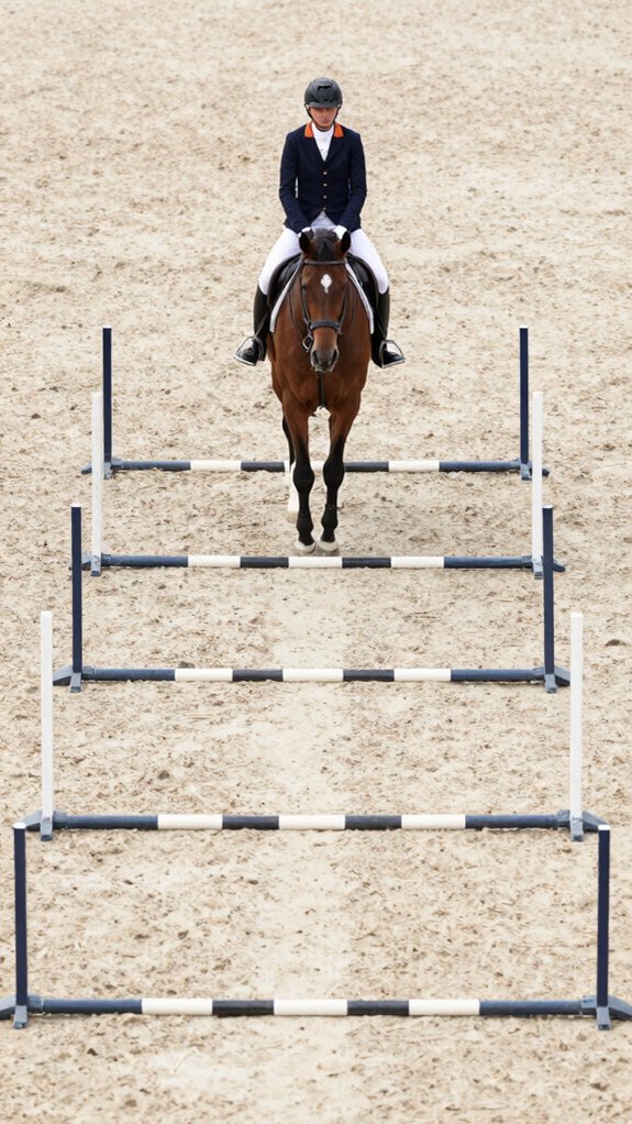 match poles to stride