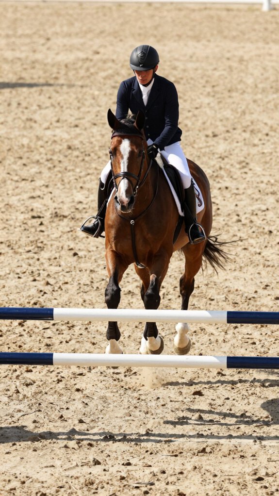 measure stride with poles