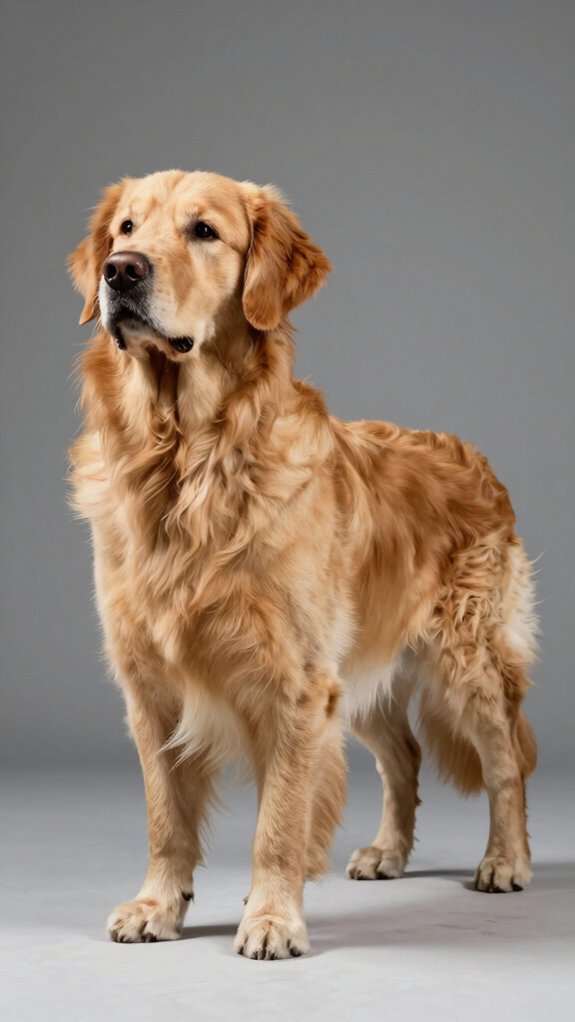 medium large balanced muscular retriever
