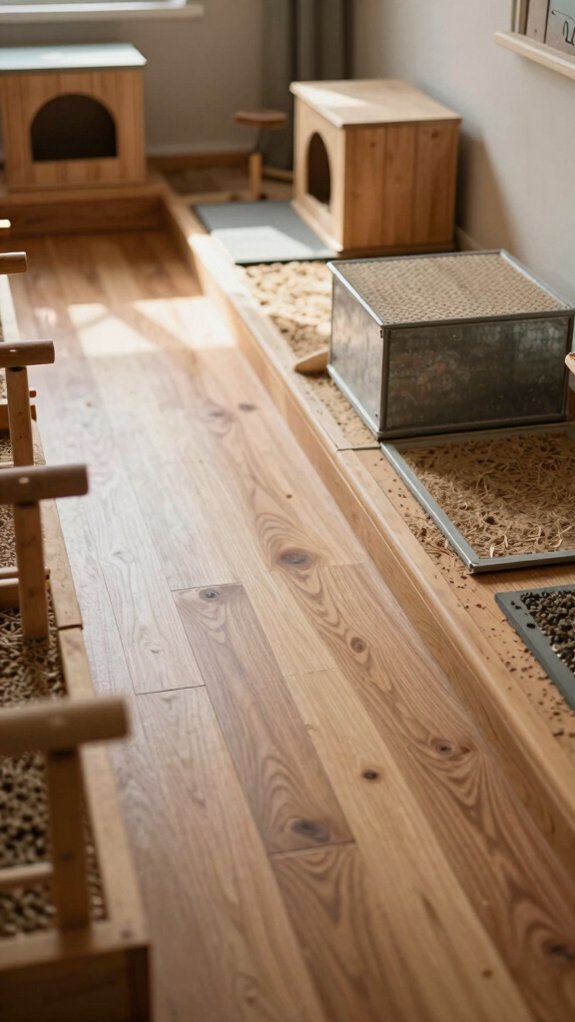 moisture proof easy clean flooring
