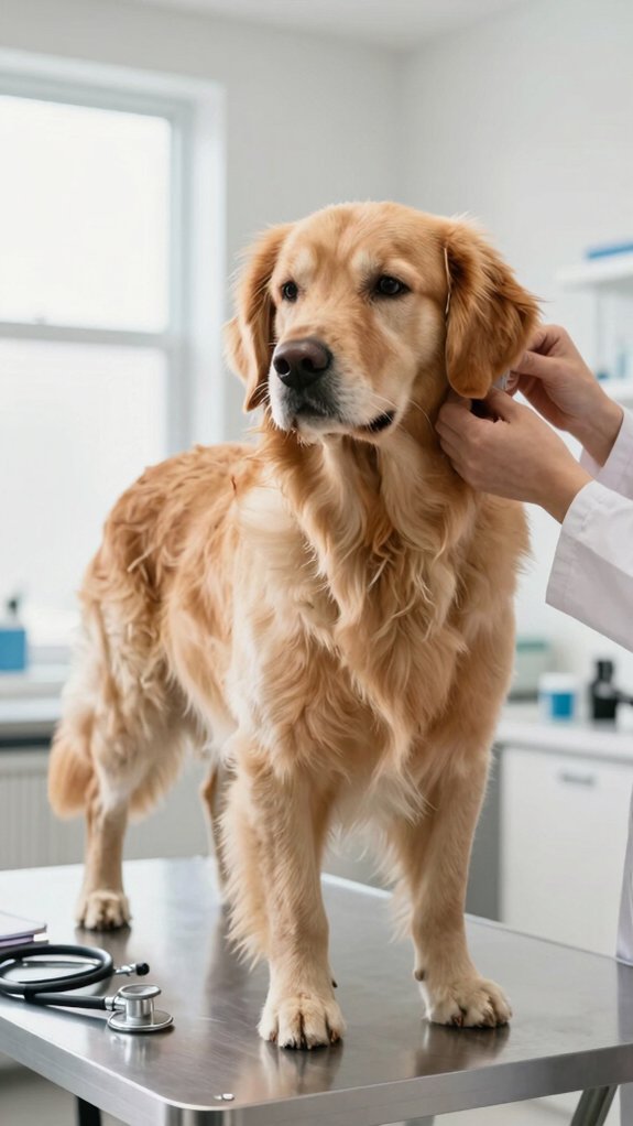 monitor golden retriever health