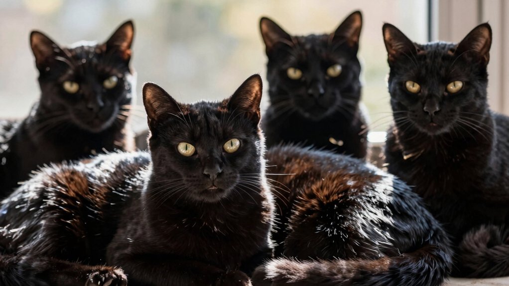 mysterious cute black cat names