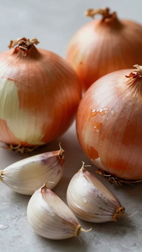 onions and garlic cause anemia