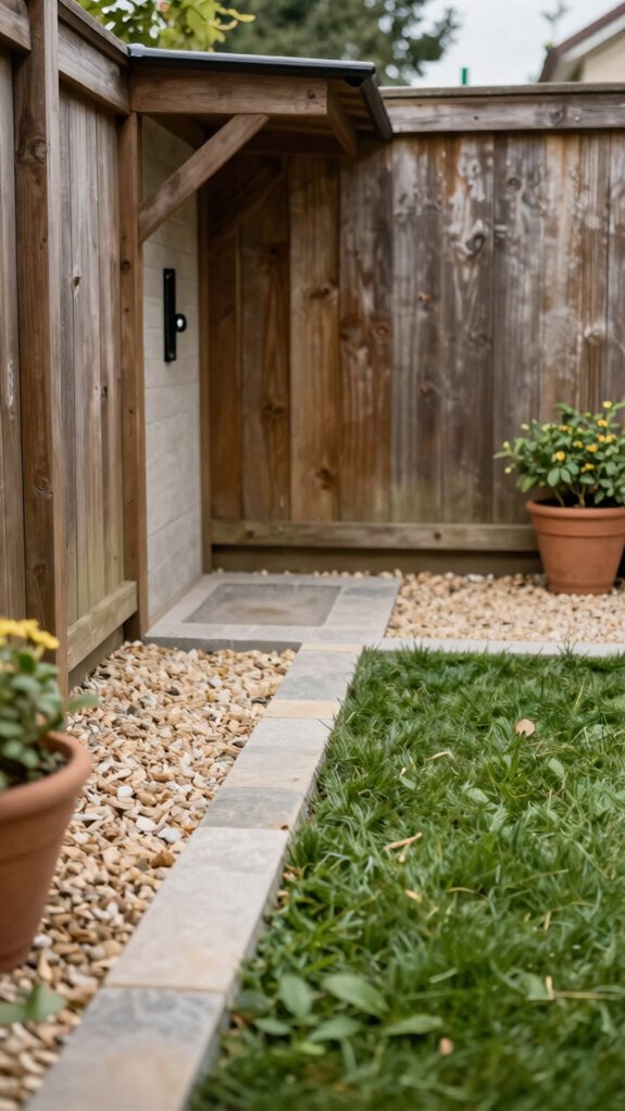 place potty away from doors