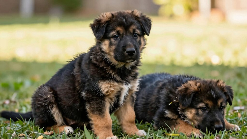 playful loyal fast developing puppies