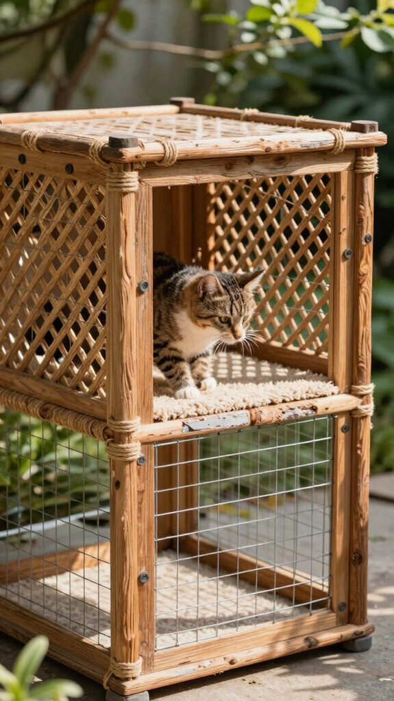 portable escape proof catio pen