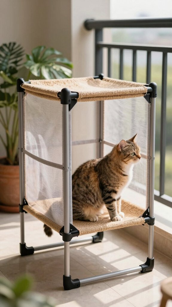 portable window cat enclosure