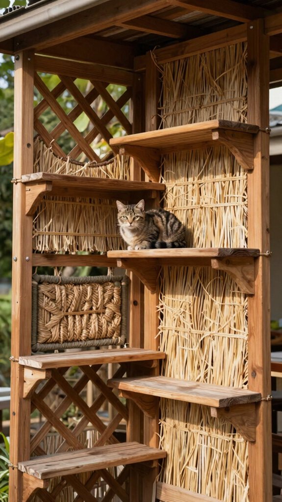 predator proof vertical cat tower