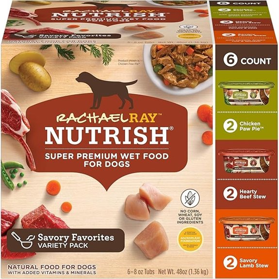 Nutrish Rachael Ray Wet Dog Food Variety Pack