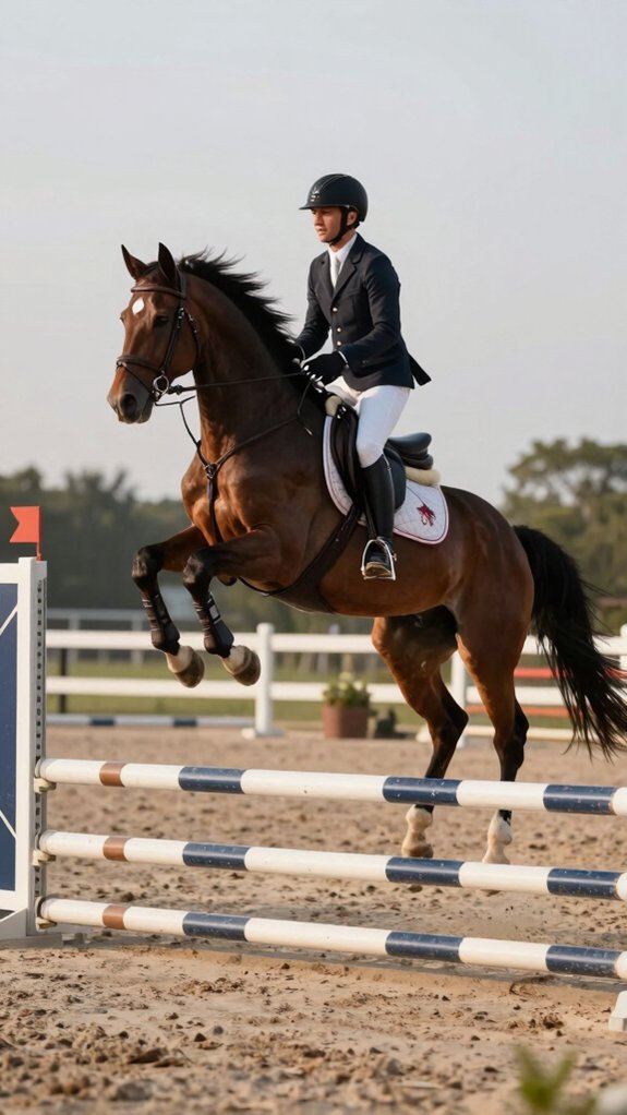 raise poles lift hindquarters