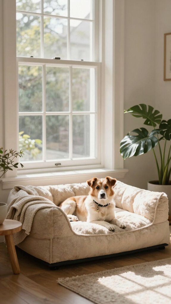 raised sunny window perch