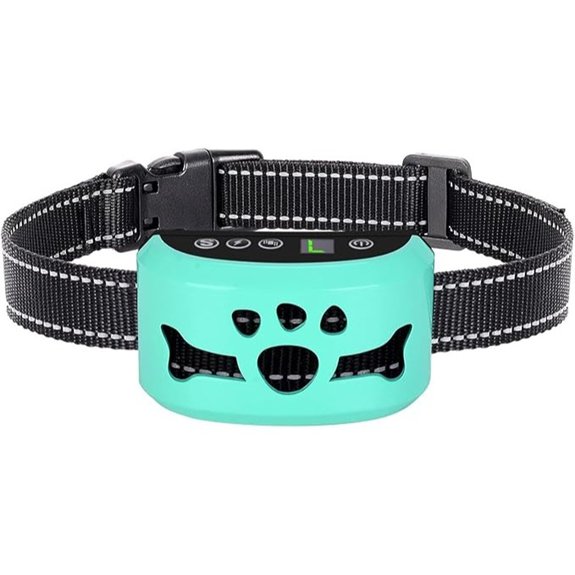 Rechargeable Anti-Bark Dog Collar with 4 Modes