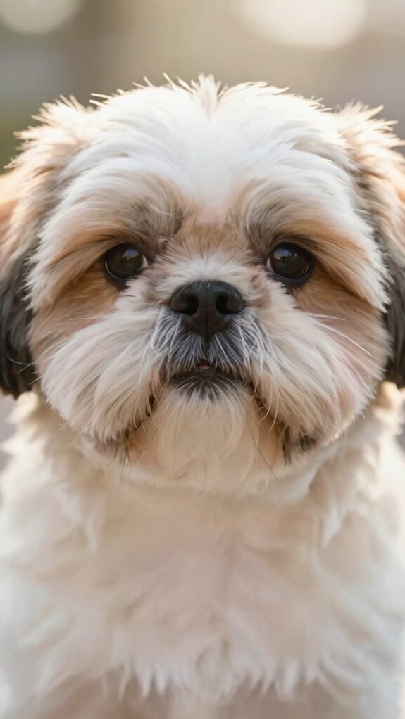 rounded shih tzu face trim