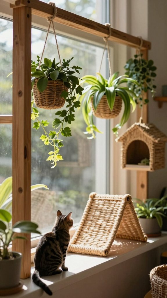 safe removable window catio box