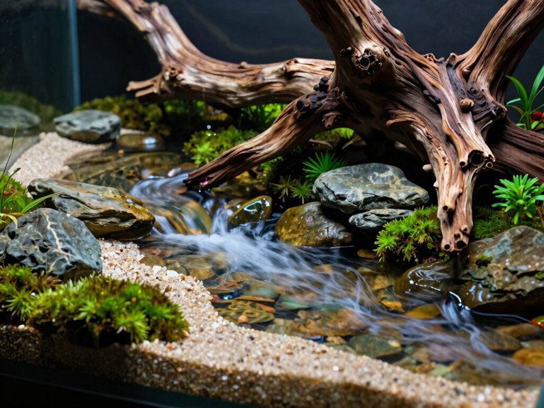 12 River Aquascape Ideas That Create a Natural Flowing Aquarium Look ...