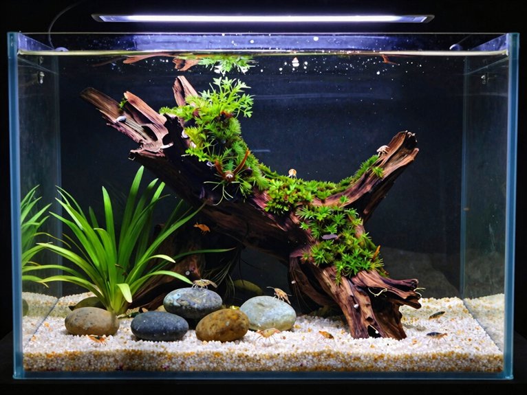 shrimp only planted nano setup