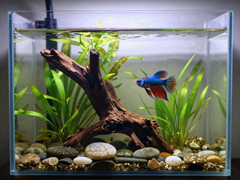 single fish planted safe setup