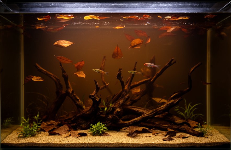 small weekly water changes