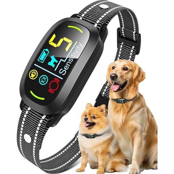 Smart AI Rechargeable Waterproof Bark Collar for Dogs