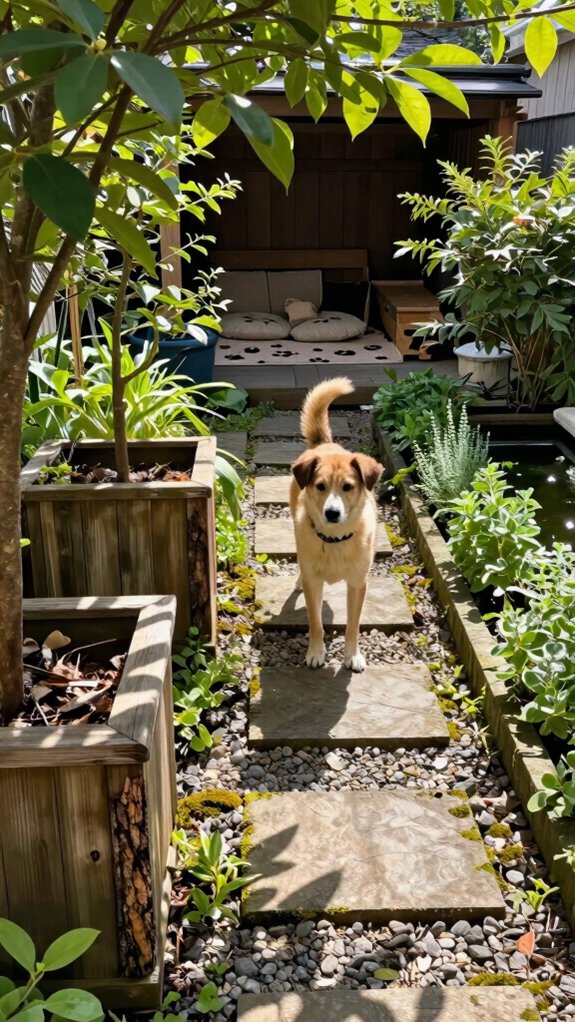 smooth pavers for dog paths