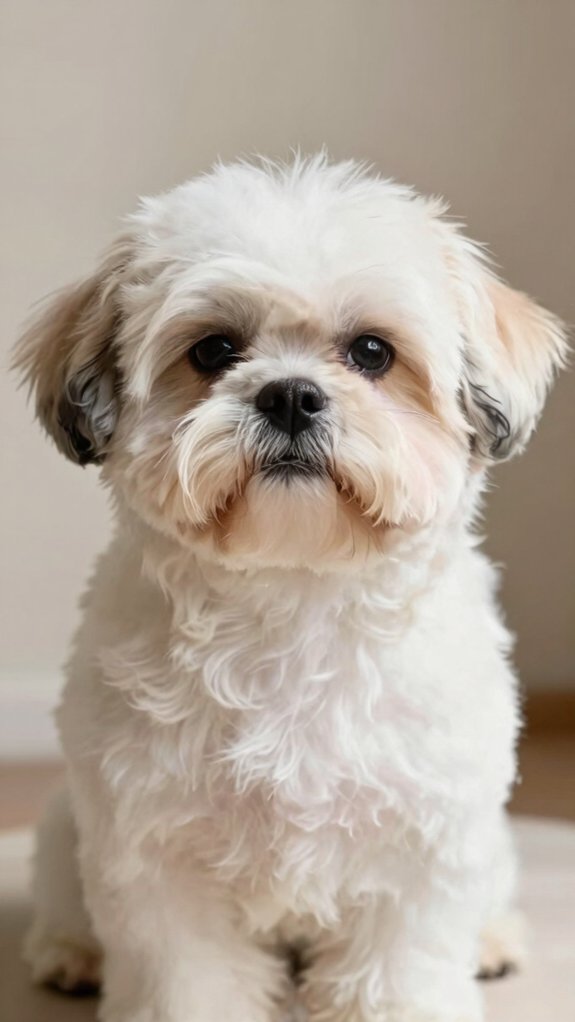 soft even lamb like shih tzu cut