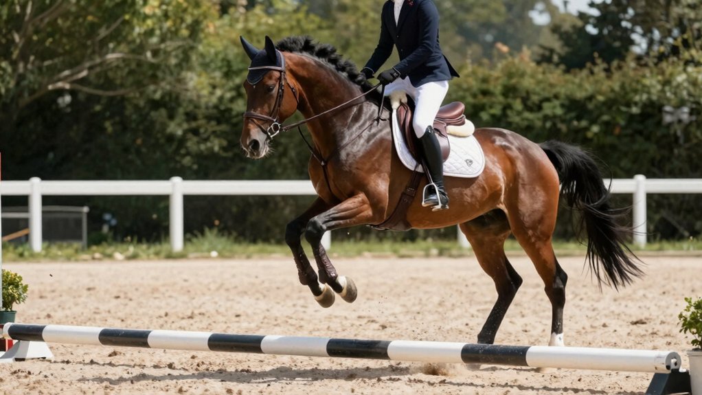 structured equestrian polework training