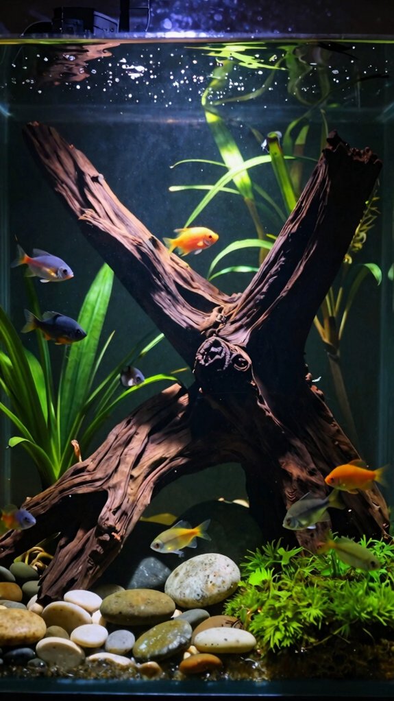 stunning aquascape underwater world