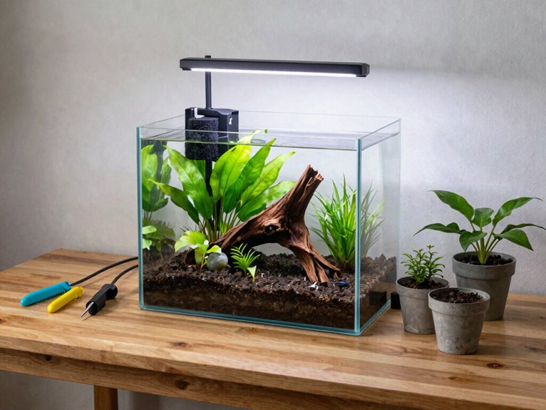 tough low light aquatic plants
