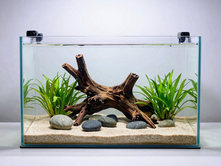uplifted central island centerpiece