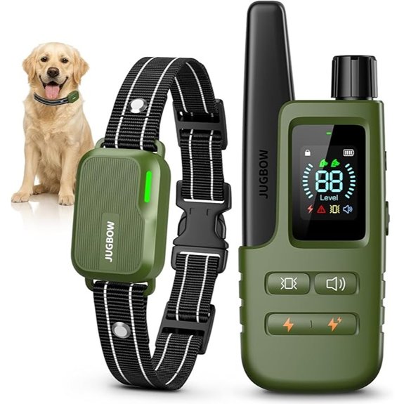 Jugbow Waterproof Dog Training Collar with Remote