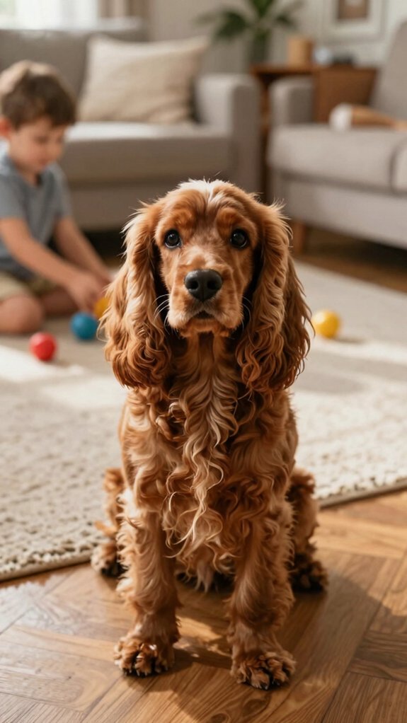 affectionate family companion with socialization