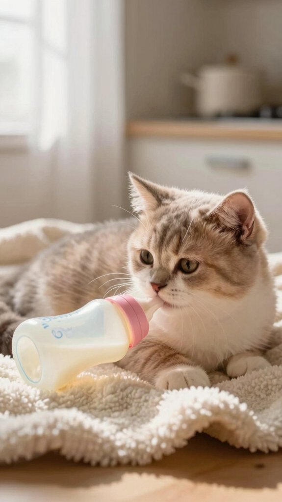 age based kitten feeding schedule