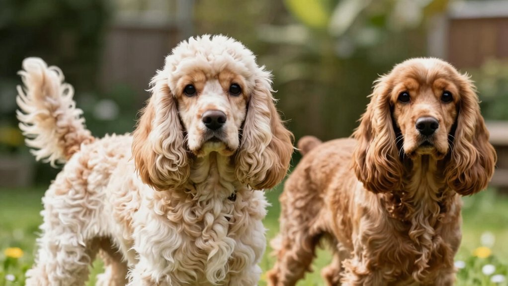 american vs english cocker spaniel