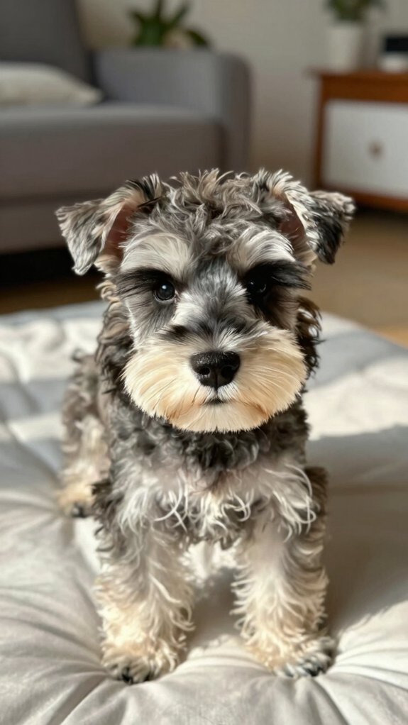 big personality alert schnauzer