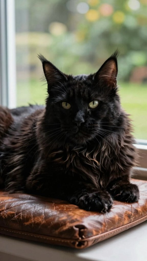 black maine coon lifespan care