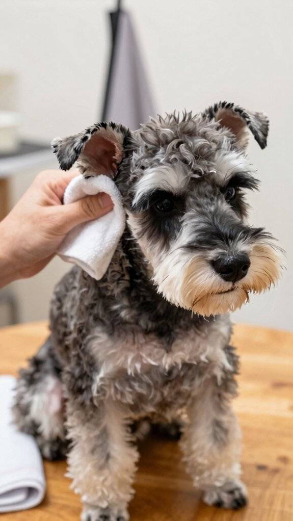 clean ears only when needed